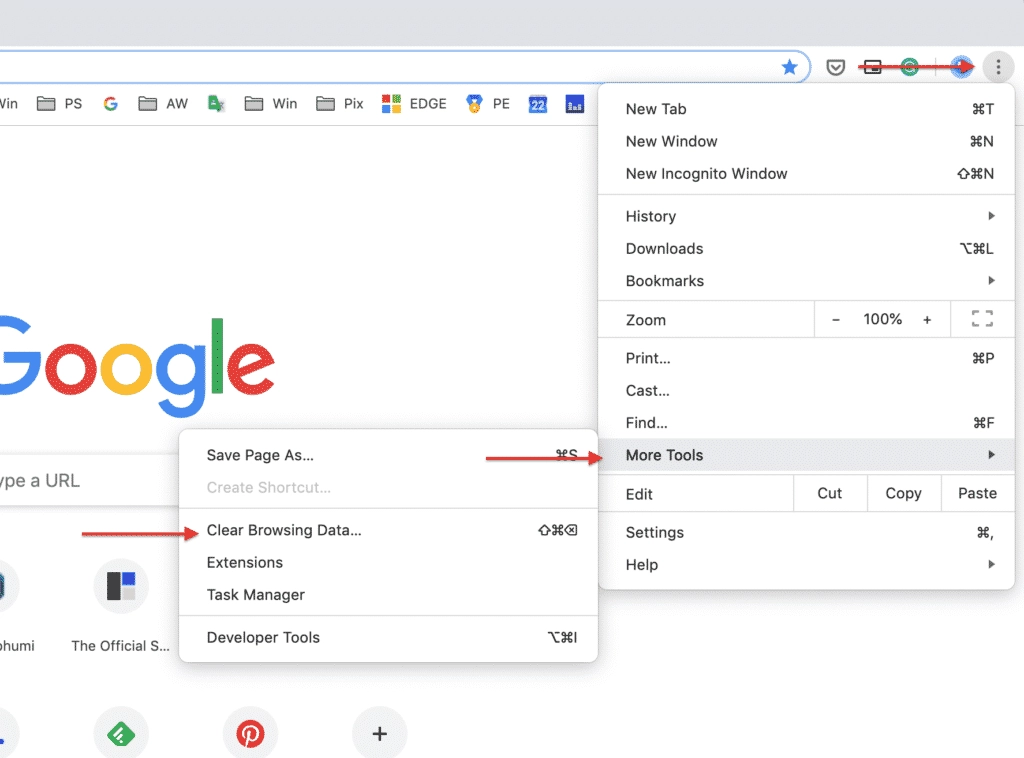 Clear browser cache after fixing Shopify SSL